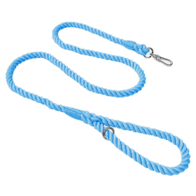 Rope Leash by Puppy Community (Color: Light Blue)